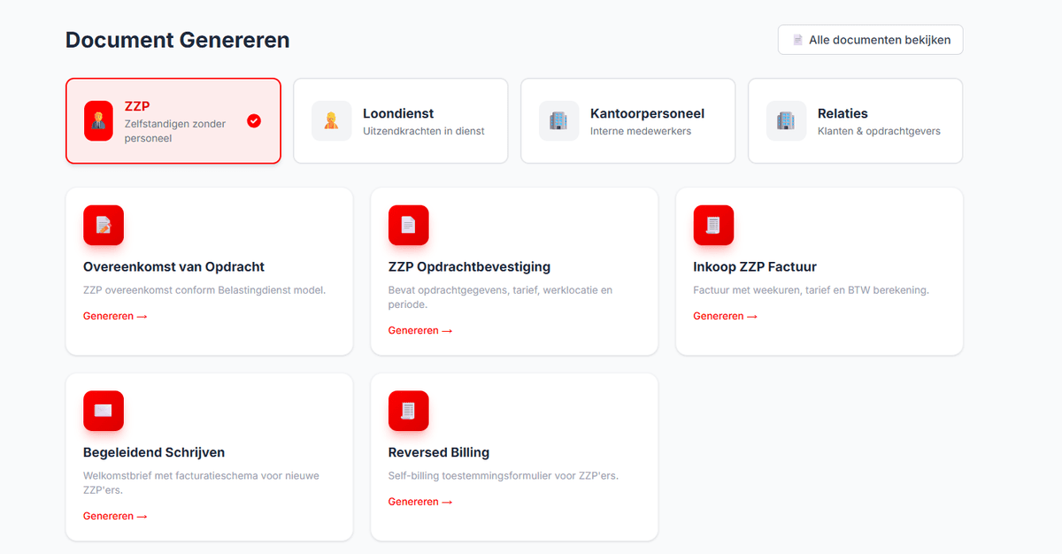 Flexcore document generator
